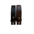 thumbnail image 3 of Genuine Leather Snap on Belt Strap, Heavy Duty, Durable, 1.5" Wide, Easy Carry and Everyday Use Belt Strap, 3 of 5