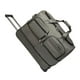 thumbnail image 5 of Bolso de lona ondulante transporta en el equipaje El agua resistente a la maleta de los viajes de viaje de servicio pesado Bolsa de semana Gris l, 5 of 8