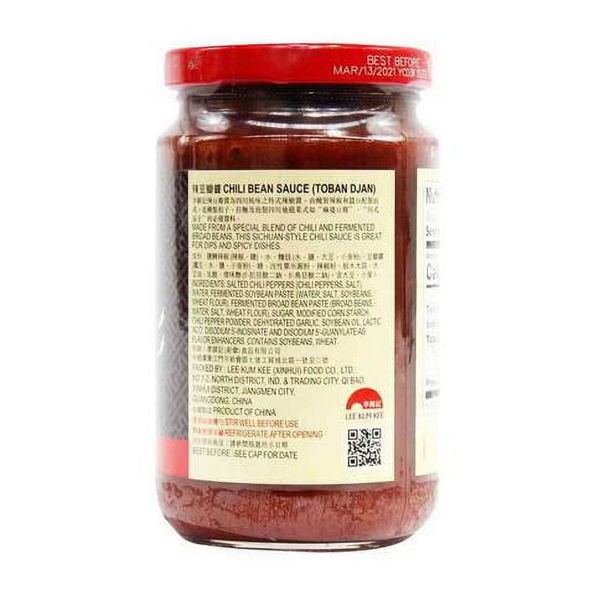 Lee Kum Kee Black Chili Bean Sauce ( Toban Djan ) 13 OZ (Pack of 2)