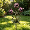 thumbnail image 5 of 1Pc Metal Carnivorous Plant Garden Stake,Garden Decor for Outside,Metal Venus Flytrap Garden Stakes,Plant Sculpture Outdoor Yard Art Decor for Patios,Fun Outdoor Decorative Art Pieces for Lawns,11.8", 5 of 9