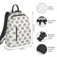 thumbnail image 2 of Fotbe Indian Elephant Mochila Ligera para Hombres y Mujeres - Duradera y Resistente al Agua, Ideal para Escuela, Trabajo, Viajes y Uso Diario, 2 of 7