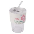 thumbnail image 1 of Vaso de plástico Bling Bling 500 ml 16 oz con tapa y pajita, 1 of 12