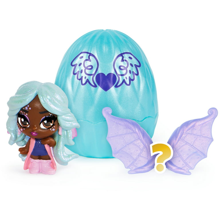 Hatchimals Mini Pixies 2-Pack, Glitter Angels 1.5-inch Collectible Dolls  with Mix and Match Wings (Styles May Vary) 