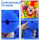 thumbnail image 5 of ColoMX 30 piezas de espuma de esponja de nariz de payaso azul para Halloween, carnaval, fiesta, decoraciones de cosplay, accesorios de circo para adultos y niños de 50 mm, 5 of 7
