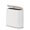 tarylea Push Button Trash Can Open Lid Household Bathroom Toilet Crevice Storage Narrow Inner