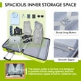 thumbnail image 6 of Luggage PC ABS Lightweight Suitcase with Wheels TSA Lock Hardshell Checked-Large Luggage 30 inch AppleGreen, 6 of 7