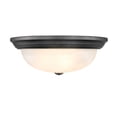 thumbnail image 3 of 4605-MB Millennium Lighting Whitton - 3 Light Flush Mount-5.5 Inch Tall and 5.5 Inch Wide-Matte Black Finish, 3 of 5