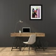 thumbnail image 3 of Dean Russo Collection 14x18 Black Ornate Wood Framed with Double Matting Museum Art Print Titled - German Shepherd, 3 of 4