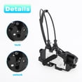 thumbnail image 4 of Motor de actuador de bloqueo de puerta eléctrica delantera izquierda con cable para Hyundai Elantra 2009-2012 No.813102L020 Negro, 4 of 7