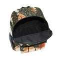 thumbnail image 6 of FORMRS School Backpack with Front Zippered Pocket 12" Student Travel Daypack, Brown Christmas Trees, 6 of 6