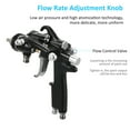 thumbnail image 4 of Electric paint sprayer,Silver Air Powered Nozzle Dual Heads Dual Heads Two Spray Professional Air Heads Two Component Two Component Mirror Paint Sprayer Air Powered Spray Component Mirror Silver, 4 of 7