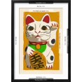 thumbnail image 5 of Art.com Maneki Neko - Woodblock Art Print by Lantern Press, Black Frame Wall Art, 17" x 23", 5 of 5