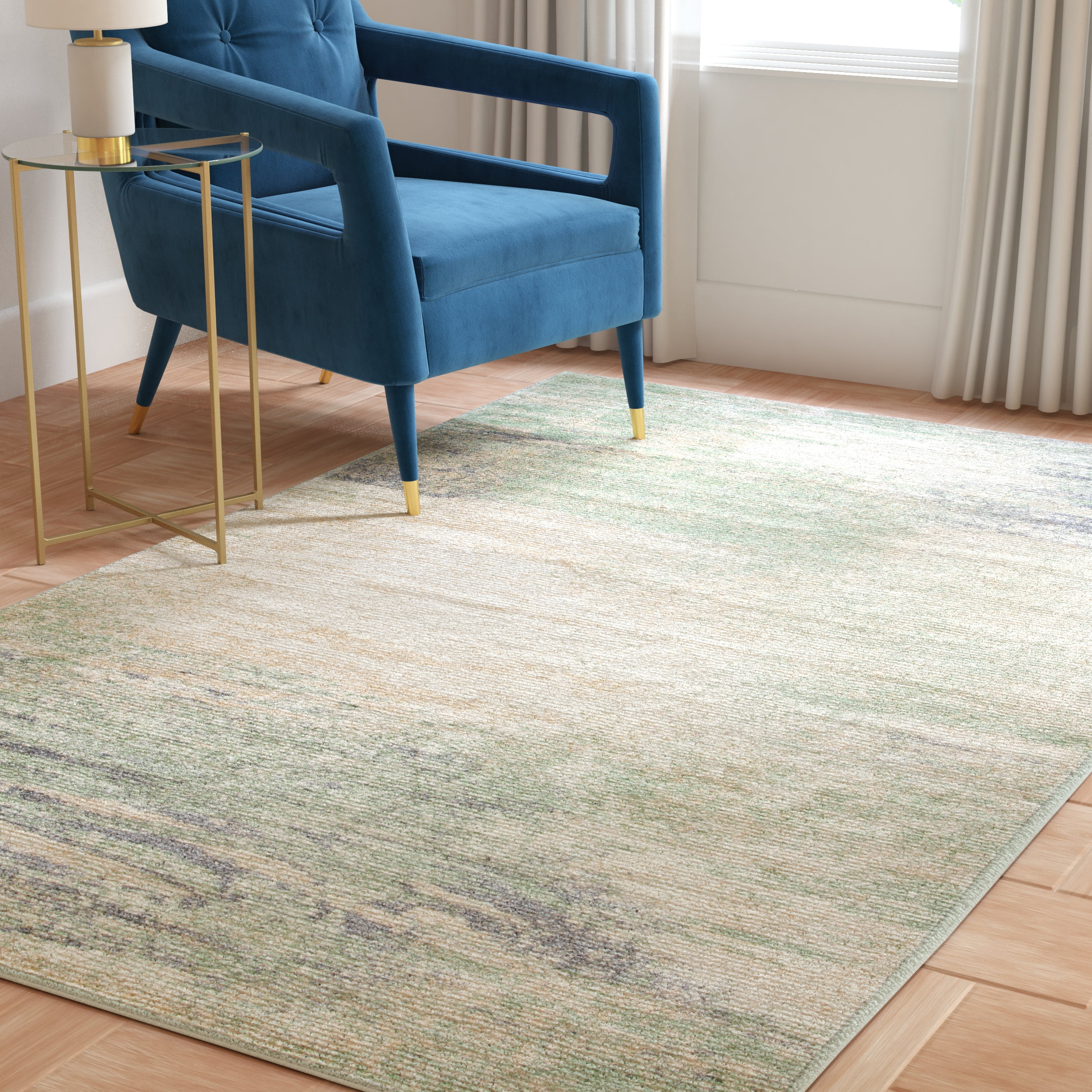 Safavieh Adirondack Rudyard Abstract Ombre Area Rug, Ivory/Sage, 9' x 12'
