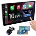 thumbnail image 1 of Haudio Pantalla Doble Din para Auto de 10.1" con CarPlay Inalámbrico y Android Auto, 1 of 8