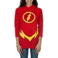 thumbnail image 3 of Flash Hooded Mask Women's Costume Long Sleeve T-Shirt-Large, 3 of 3