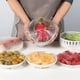thumbnail image 3 of 200 Uds. Fundas elásticas para almacenamiento de alimentos, cubiertas de plástico elásticas reutilizables para cuencos, 3 of 5