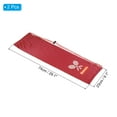 thumbnail image 2 of Unique Bargains Soft Lining Badminton Racquet Cover Bag Pouch with Drawstring, Red 2 Pack, 2 of 7