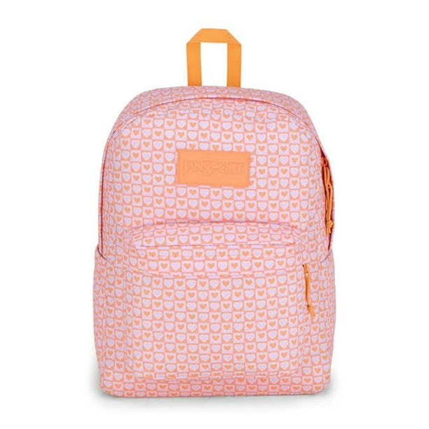 Mochila JanSport SuperBreak Hyped Hearts Pink JS0A4QUTGU6