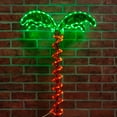 thumbnail image 4 of Wintergreen Lighting Holographic Lighted Palm Tree, LED, Artificial Tree, Rope Light, 2.5ft, Indoor/Covered Outdoor Use, 4 of 7