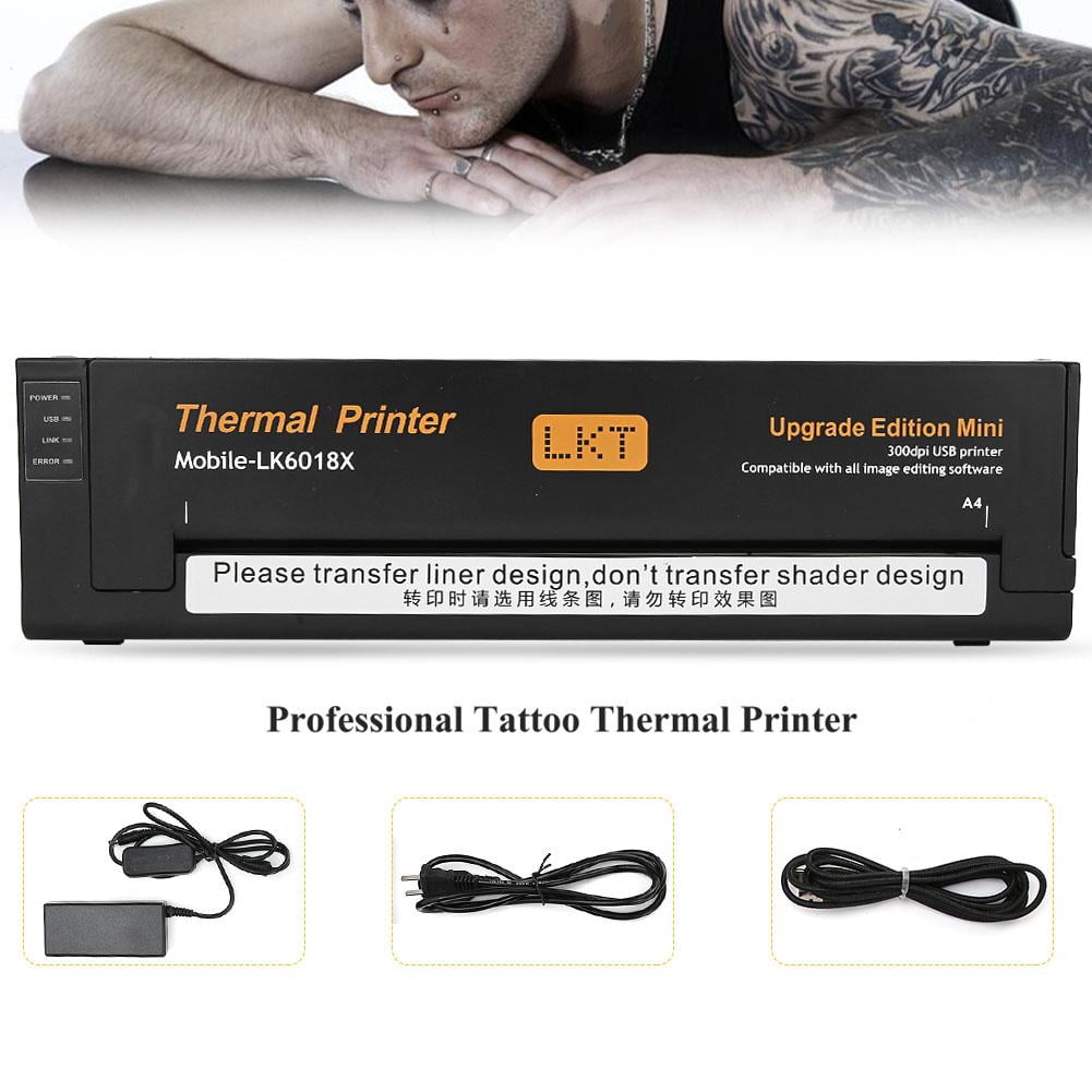 Ccdes Portable Professional Tattoo Thermal Printer ...
