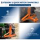 thumbnail image 3 of QinaQin Enganche de 3 puntos para remolque con receptor de 2 pulgadas y bola, capacidad de 10000 lb, ideal para tractor subcompacto y equipo agrícola, 3 of 7