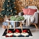 thumbnail image 5 of Uuiauoio Christmas Themed Floor Mat with Non-Slip Backing, Absorbent Bathroom and Kitchen Rug for Holiday Decor, Mat for Doorway and Living Room, 5 of 6