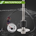 thumbnail image 6 of Unique Bargains Fuel Sending Unit and Gauge Kit Marine Fuel Sender Unit Metal 1 Set 11.02", 6 of 6
