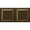 Antique Brass, variant on 505-Raised Panel 2 ft. x 2 ft. PVC Lay-in Ceiling Tile in White Matte (100 Sq. ft. / Pack) - 25 Pieces
