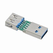 USB 3.0 Male to Female Connector Adapter for Easily Connection and Data Cable Extension Across Multiple Devices