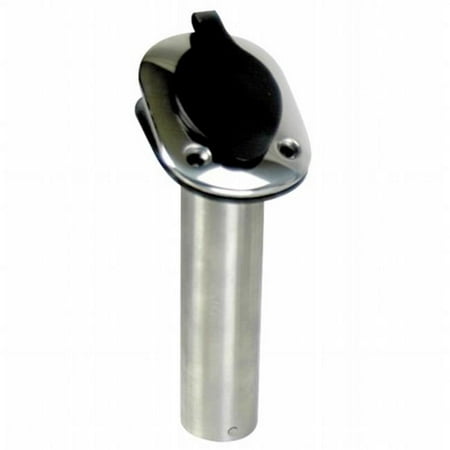 WHITECAP Flush Mount Rod Holder - 304 Stainless Steel - 9-1/4in.