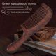 thumbnail image 2 of Peine de Madera SáNdalo Unisex para Mujeres y Hombres, AntiestáTico Viajes en Casa, Dientes Finos, 2 of 5