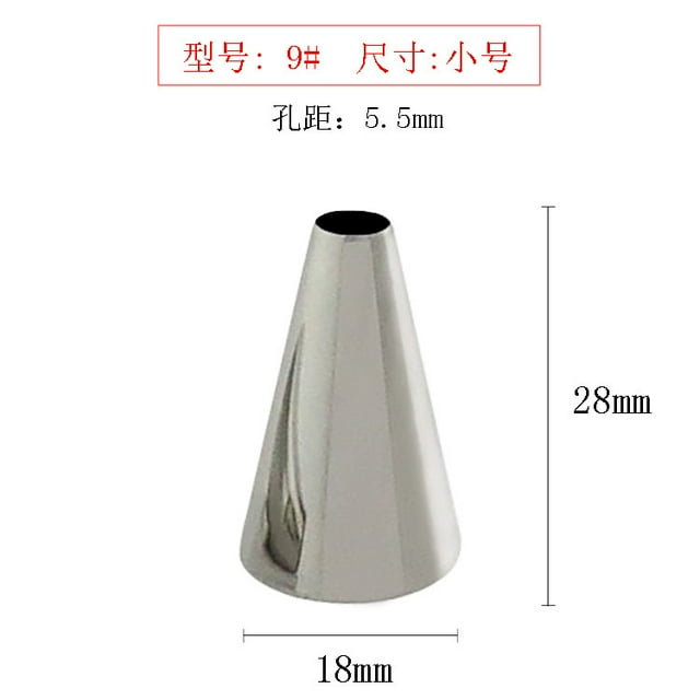 Circular hole writing and edging stainless steel piping nozzle