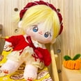 thumbnail image 4 of S Oujcen Muñeco De Peluche Posable De 20 Cm - Lindo Juguete De Peluche De Algodón con Esqueleto Articulado - Muñeco De Vestir Suave De Anime - Adorable Coleccionable Kawaii-01, 4 of 5