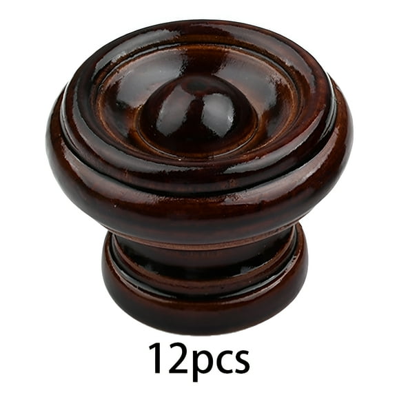 HIBIBUD 12Pcs Drawer Pulls,Modern Kitchen Hardware Kitchen Cabinet Knobs and Pulls,Round Handle Dresser Knobs
