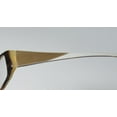 thumbnail image 6 of NEW VERA WANG V024 WOMENS/LADIES DESIGNER FULL-RIM SUEDE HORN / IVORY FRAME DEMO LENSES 50-16-130 SPRING HINGES EYEGLASSES/GLASSES, 6 of 9