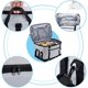 thumbnail image 2 of Bolsa de refrigeración de 34l, bolsa de almuerzo plegable impermeable, bolsa de refrigeración portátil para acampar, senderismo, viaje, trabajo escolar Feliz Sencillez, 2 of 5