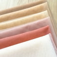 thumbnail image 2 of 1 Yard Brown Nude Nylon Tulle Fabric Super Soft Fine Mesh DIY Sewing Pageant Wedding Decoration Girls Birthday Dress Material, 2 of 5