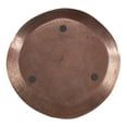 thumbnail image 3 of Saro Lifestyle Aluminum Chargers With Brushed Design (Set of 4) Graphite, 3 of 5