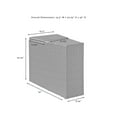 thumbnail image 6 of Catalina Outdoor Wicker Arm Table Gray, 6 of 9