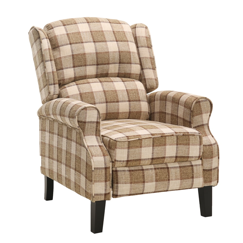 overstuffed swivel chair
