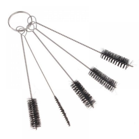 

Newway 10Pcs Nylon Tube Brush Set -8 Inch Bottle Cleaning Brush Set For Test Tube Glasses Drinking Straws Keyboards Jewelry Cleaning Pipe Cleaning Brushes