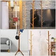thumbnail image 2 of YUYUETIME Hat Hook Brown Space Saving Multi Functional 1Pcs 68.9X16.9X16.9in, 2 of 8