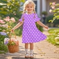thumbnail image 1 of LOVZFMLL Robe d'Hiver Mode en Maille pour Filles Manches Longues Col Rond Imprimé Paillettes Robe Colorée pour Enfants, 1 of 9