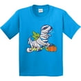 thumbnail image 3 of Inktastic Halloween Dinosaur Mummy Youth T-Shirt, 3 of 5