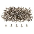 thumbnail image 2 of EHJRE 100Pc Metal Round Head Brads Paper Craft Scrapbook Fastener 4.5x8mm, 2 of 6