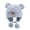 Blue, variant on Winter Warm Baby Hats Toddler Earflap Bear Hat with Soft Ball Unisex Infant Snow Cap Fleece Warm Hemming Caps for Newborn
