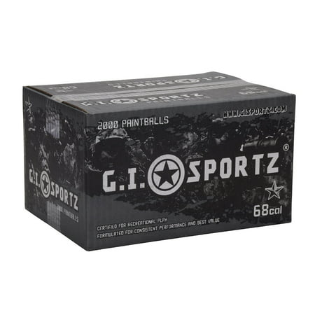 GI Sportz 1 Star Paintball Case 100 Rounds - Yellow (Best Paintball Gun Under 100 Dollars)