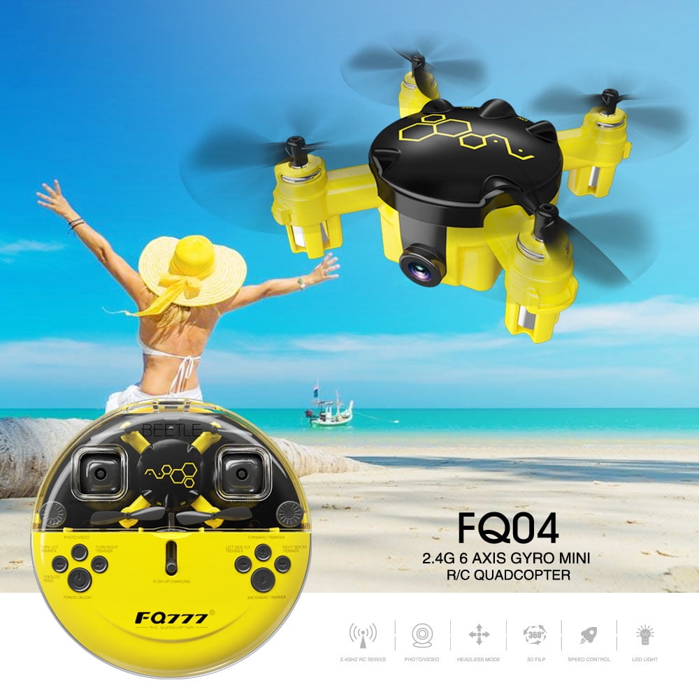 FQ777 FQ04 2.4G 4CH 6 axis Gyro Mini Pocket RC Drone with 0.3MP