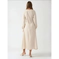 thumbnail image 4 of Textured Crew Neck Maxi Dress, 4 of 6