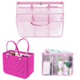 thumbnail image 1 of Insertos organizadores para bolsa de playa XYFuuee para Bogg Bag mediana rosa, 1 of 7